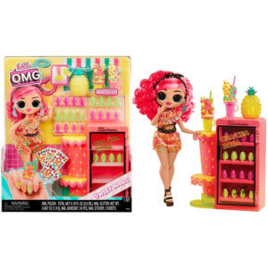 Set de joaca cu papusa L.O.L. Surprise! seria O.M.G Sweet Nails — Cha Cha Boba