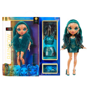 Papusa Jewel Richie Rainbow High S4 cu accesorii