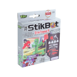 Set de joaca Stikbot cu accesorii seria StikTannica Karmatopia Stikbot