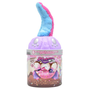 Jucarie pe plus surpriza, Misfittens Mini W3 Pisica in borcan 20 cm, diverse tipuri