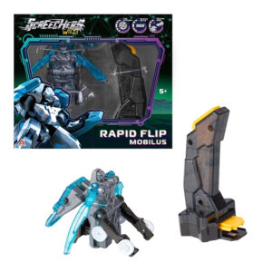 Set robot-transformer Rapid Flip Mobilus, Screechers Wild! S5 L0.5