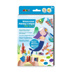 Set de Pintura Aguarela si Origami - Sub apa AVENIR