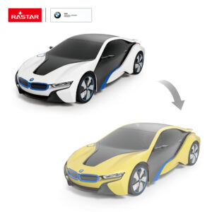 Masina BMW i8-UV Sensitive Collection 1:24 cu radiocomanda RASTAR