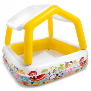 Piscina gonflabila Casuta 157x157x122 cm 2+ INTEX