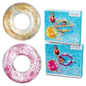 Cerc gonflabil GLITTER 107x27cm, 9+ INTEX