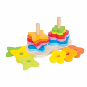 HAPE-DOUBLE RAINBOW STACKER