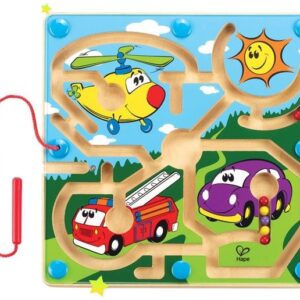 Jucarie lemn Labirint Masine HAPE