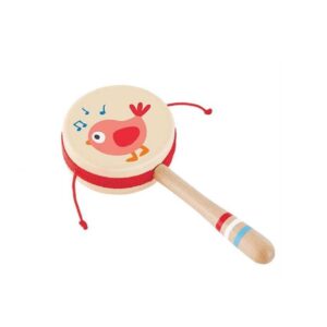 Twittering Bird Drum-shaped Rattle (included in E0471)