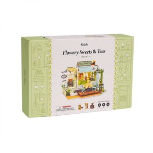 Puzzle 3D din lemn Flowery Sweets and Teas ROBOTIME
