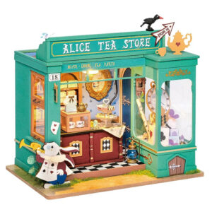Puzzle 3D din lemn Alice's Tea Store