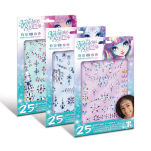 Strasuri autoadezive pe corp Nebulous Stars