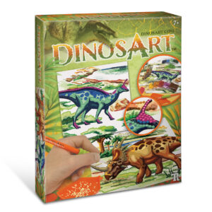 Set de creatie Dinosart- Dazzle-by-Number