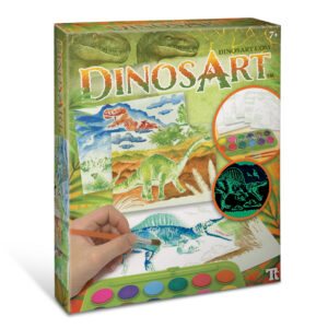 Set de creatie Dinosart- Magic Watercolor