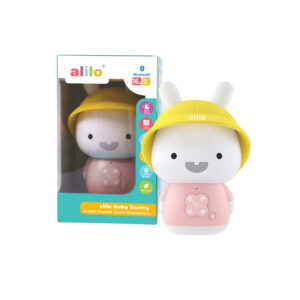Jucarie - Iepuras interactiv cu povesti si cantece, roz, RO/EN Alilo Baby Bunny SHENZHEN ALILO SMART TECHNOLOGY