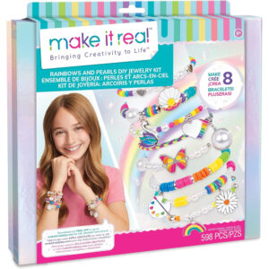 Set de creatie bratara Rainbows and Pearls Make it Real