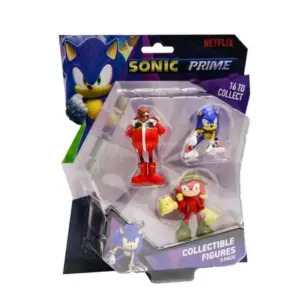 Set figurine SONIC -3 buc in cutie PMI