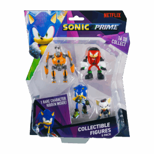 Set figurine SONIC -5 buc in cutie PMI