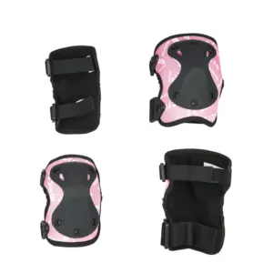 Aparatoare coate/genunchi roz M MICRO