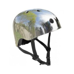 Casca de protectie argintiu M (56-58 cm) MICRO