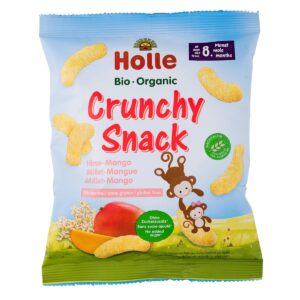 Pufuleti Holle Bio Organic de mei si mango (8 luni+) 25g