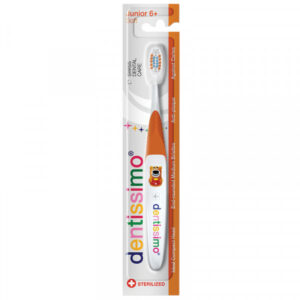 Dentissimo Junior Soft 6+ Orange,Verde periuta/dinti