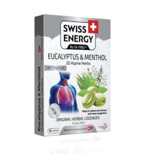 Swiss Energy 20 plante EUCALIPT and MENTA drajeuri N12
