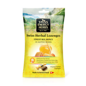 Pastile pentru Gat cu Miere + 20 de ierburi alpine 55g Swiss Energy