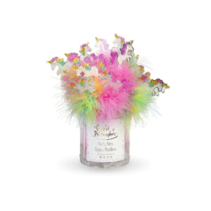 Manere pufoase cu unicorn prancing (24 buc.) Great Pretenders