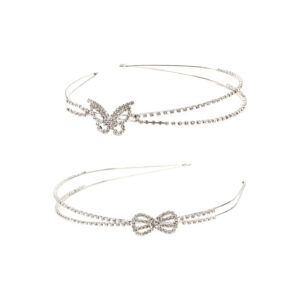 Banda Butterfly Bow Headband, 2 styles assorted Great Pretenders