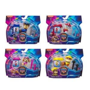 Figurina catel cu accesori The Mighty Movie in asort. Paw Patrol SPIN MASTER