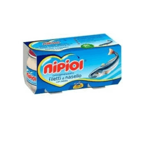 Piure NIPIOL Merluciu, Cartofi (6 luni) 160g (2x80g)