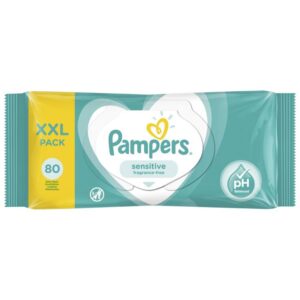 Servetele umede Pampers BABY WIPES SENSITIVE 80