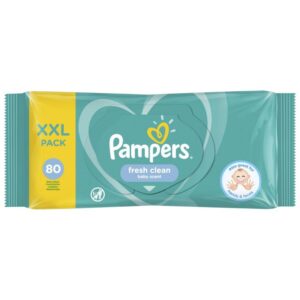 Servetele umede Pampers BABY WIPES FRESH CLEAN 80