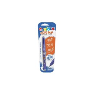 Pix care sterge Oops Pop 0.7mm, albastru, in blister Carioca