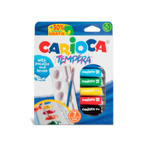 Tempera 7 cul x 10ml Carioca