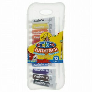 Tempera 12 cul x 12ml Carioca