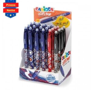 Pix care sterge Oops Pop 0.7mm, mix in display Carioca