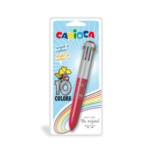 Pix cu bila Vintage 10 cul., in blister Carioca