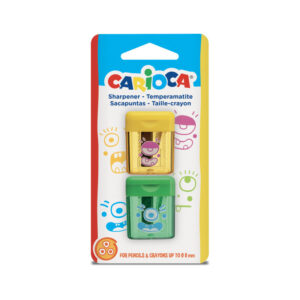 Ascutitoare cu container, 2buc., in blister Carioca