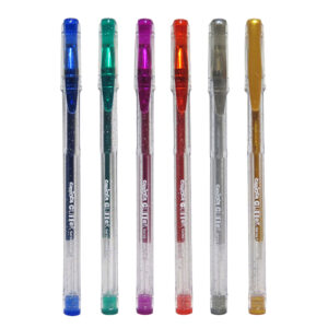 Pix cu glitter assorti, in display Carioca