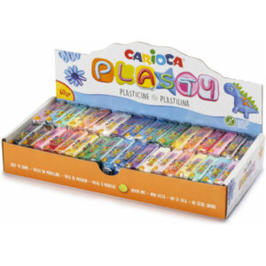 Plastilina Plasty 60gr, mix Carioca