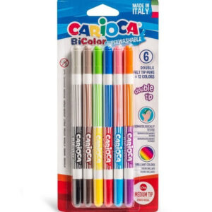 Set carioci BiColor 6 buc. Carioca