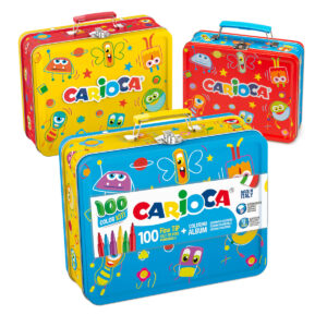 Set carioci Joy 100 buc. valiza Carioca