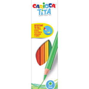 Set creioane colorate Tita 6 buc. Carioca
