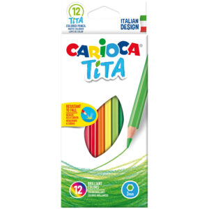Set creioane colorate Tita 12 buc. Carioca