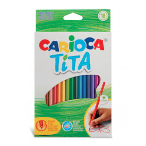 Set creioane colorate Tita 18 buc. Carioca