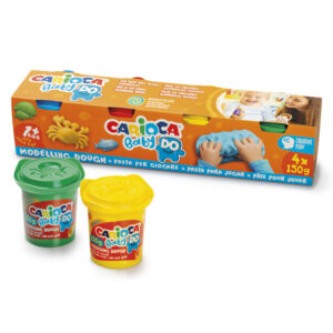 Set pasta modelat Baby Do 1+, 4 x 150gr Carioca