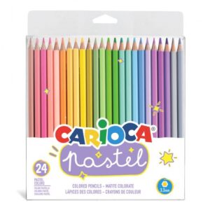 Set creioane colorate Pastel 24 buc. Carioca