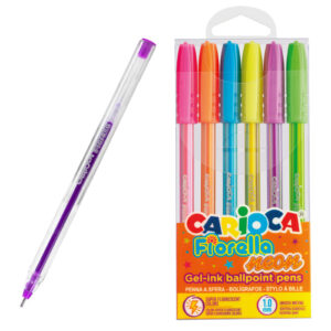 Set pixuri cu bila Fiorella Neon 6 buc. Carioca