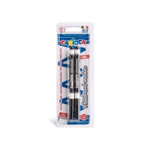 Markere tabla 2.8mm, 2 buc., negru Carioca